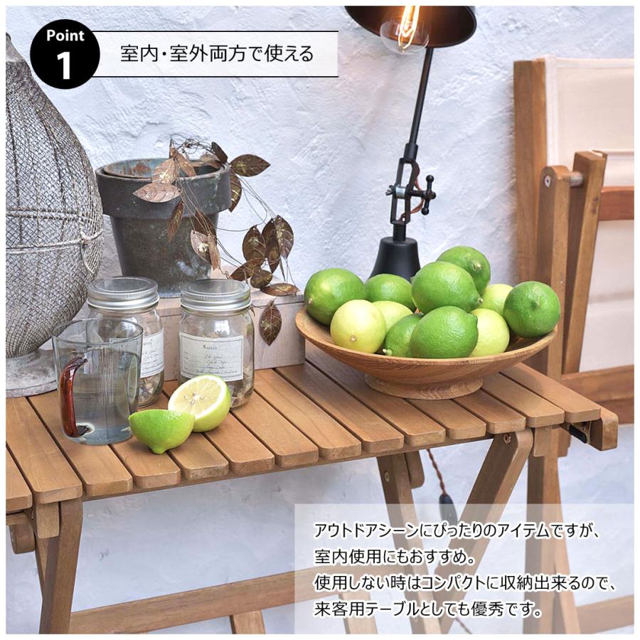 ロールトップ テーブル 折りたたみ 簡単組立 工具不要 専用収納バッグ付 天然木 木製 アカシア アウトドア キャンプ 屋内 幅70 奥行40 高さ64 持ち運び 作業台 |  | 06