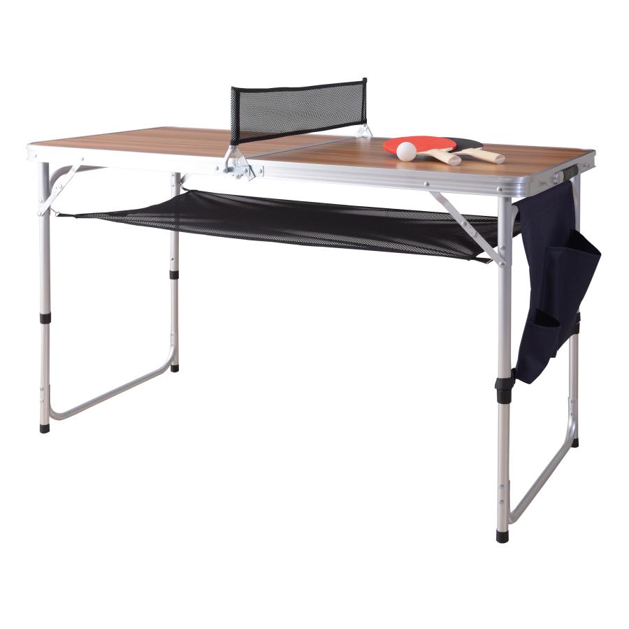 テーブル アウトドアテーブル フォールディングテーブル 折りたたみ 高さ調整 収納付き 卓球台 アウトドア キャンプ バーベキュー 公園 |  | 02