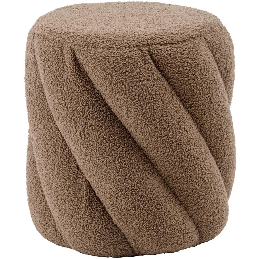 スツール おしゃれ チェア 椅子 ブークレ調 北欧 モダン カフェ オットマン 丸 円形 ツイスト リビング ダイニング 玄関 ドレッサー 軽量 寝室 腰掛け チェアー |  | 02