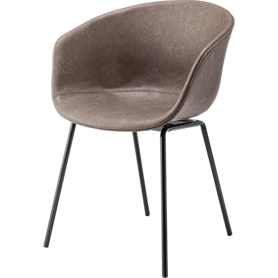 アームチェア 肘掛け チェア 椅子 イス 本革調 ソフトレザー スチール アームシェル ヴィンテージ カフェ ミッドセンチュリー ダイニング パーソナル デスク |  | 02