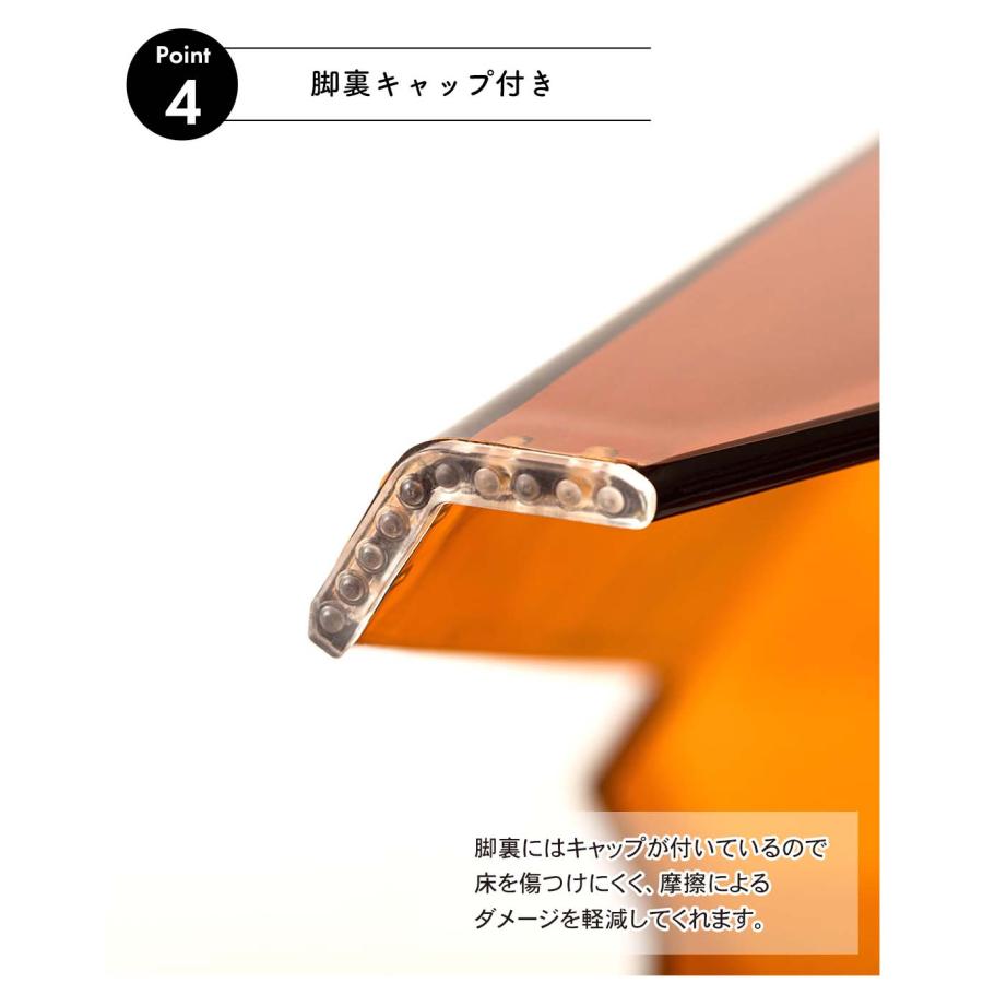 サイドテーブル おしゃれ ポリカーボネート 透明感 クリアー ソファサイド ベッドサイド ナイトテーブル コーヒーテーブル モダン ミッドセンチュリー カフェ |  | 08