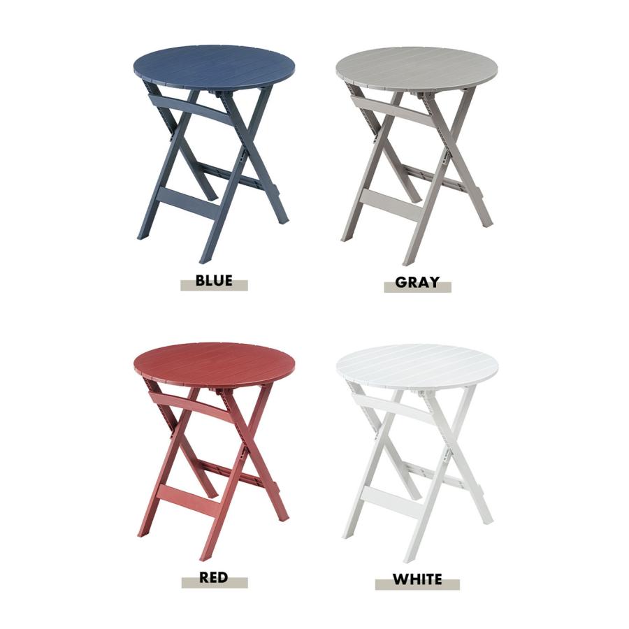 折りたたみテーブル おしゃれ 円形 丸形 フォールディング テーブル ガーデン ベランダ アウトドア キャンプ 省スペース収納 軽量 持ち運び 清潔 レトロ カフェ |  | 12