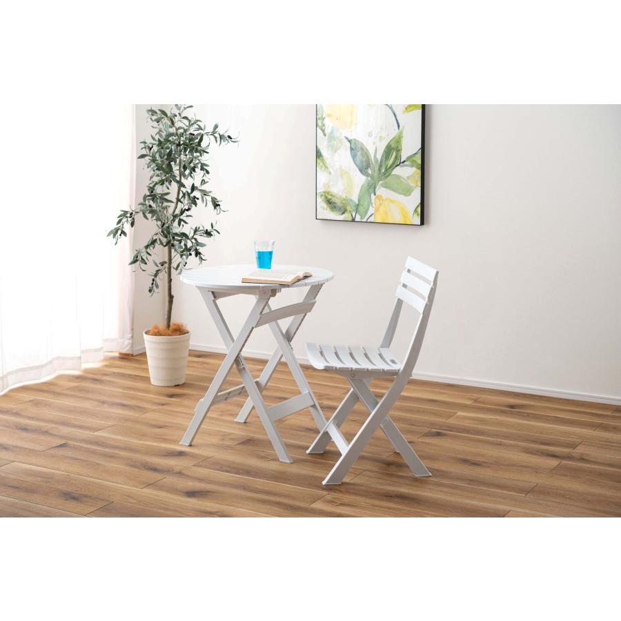 折りたたみテーブル おしゃれ 円形 丸形 フォールディング テーブル ガーデン ベランダ アウトドア キャンプ 省スペース収納 軽量 持ち運び 清潔 レトロ カフェ |  | 19