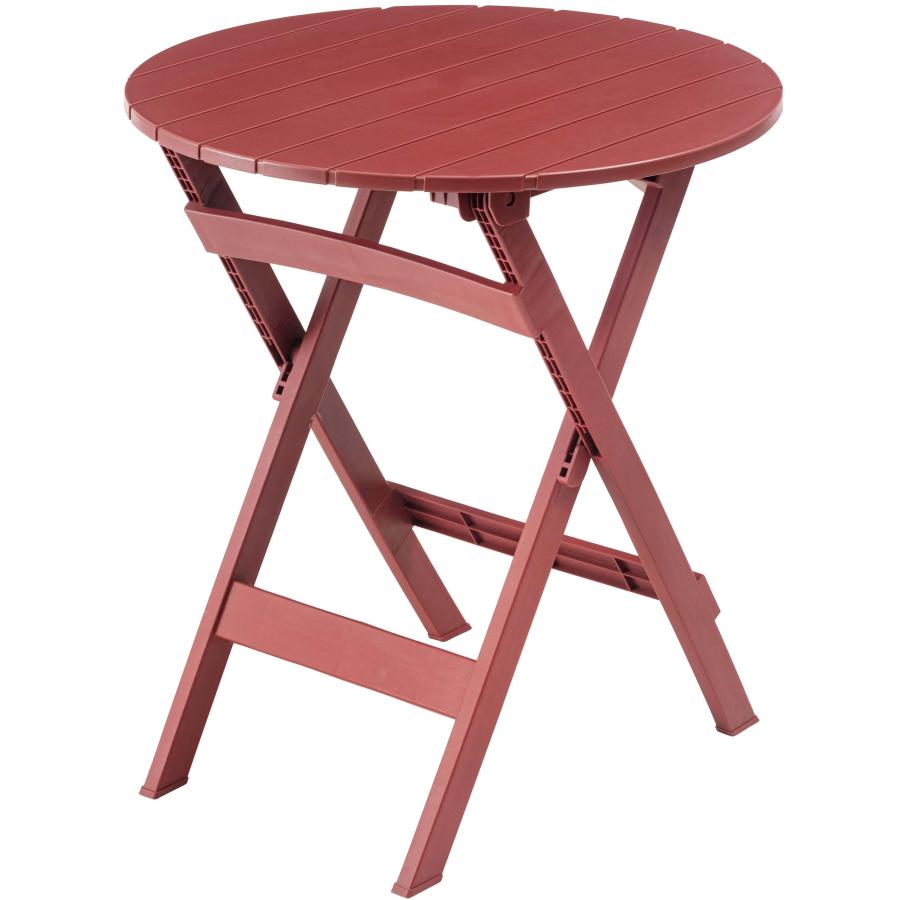 折りたたみテーブル おしゃれ 円形 丸形 フォールディング テーブル ガーデン ベランダ アウトドア キャンプ 省スペース収納 軽量 持ち運び 清潔 レトロ カフェ |  | 03