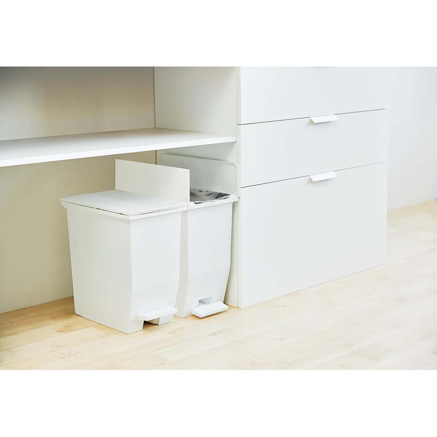 ゴミ箱 ダストボックス 20L ペダル式 キャスター付き ツイン 両開き 観音開き ごみ箱 フタ付き 袋止め付き 抗菌 防汚 キッチン リビング カウンター下 棚下 |  | 17
