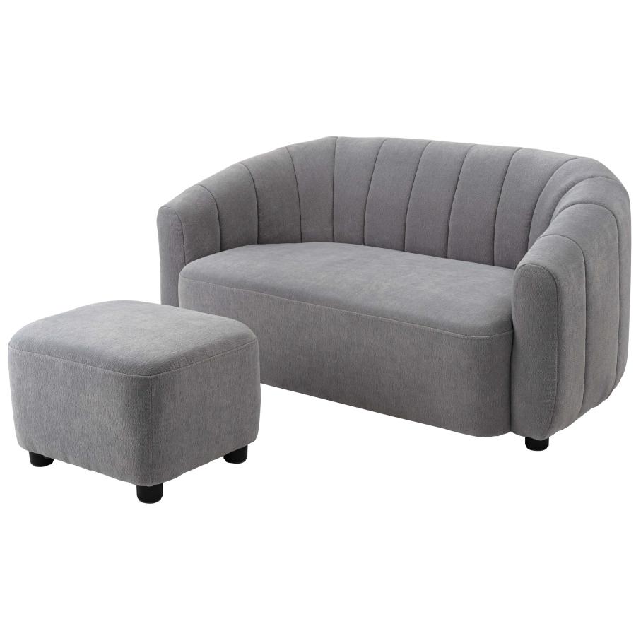 ソファー ソファ 2人掛け オットマン付き 肘掛け カウチソファ カウチタイプ スツール L字型 おしゃれ 北欧 ゆったり コンパクト ソファセット 背面ステッチ |  | 01