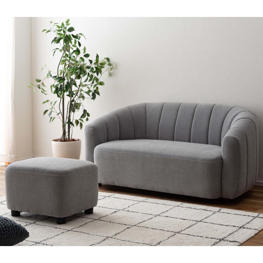 ソファー ソファ 2人掛け オットマン付き 肘掛け カウチソファ カウチタイプ スツール L字型 おしゃれ 北欧 ゆったり コンパクト ソファセット 背面ステッチ |  | 14