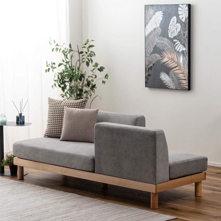 ソファー ソファ 3人掛け ウッドフレーム 天然木 脚付き ロースタイル可 フロアソファ ポケットコイル おしゃれ 北欧 モジュールソファ 組み換えソファ |  | 14