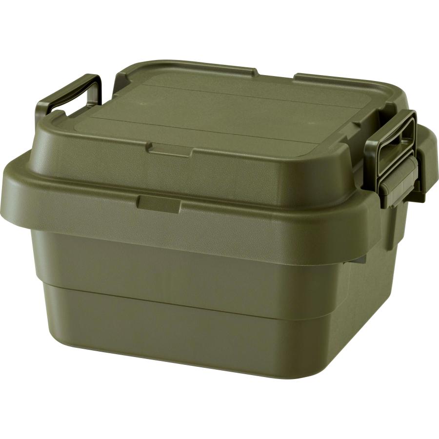 トランクカーゴ 18L 座れる 収納ボックス 耐荷重100kg テーブル 収納