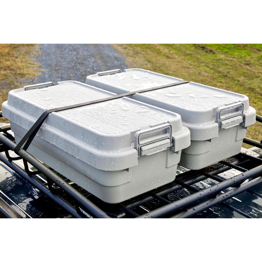 トランクカーゴ 40L 座れる 収納ボックス 耐荷重100kg テーブル 収納ケース コンテナボックス 積み重ね 防災収納 取っ手ロック ベルトガイド |  | 14