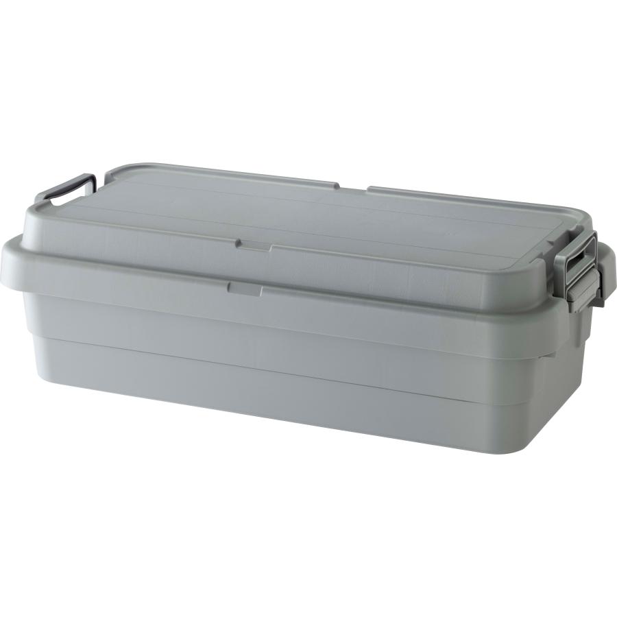 トランクカーゴ 40L 座れる 収納ボックス 耐荷重100kg テーブル 収納ケース コンテナボックス 積み重ね 防災収納 取っ手ロック ベルトガイド |  | 02