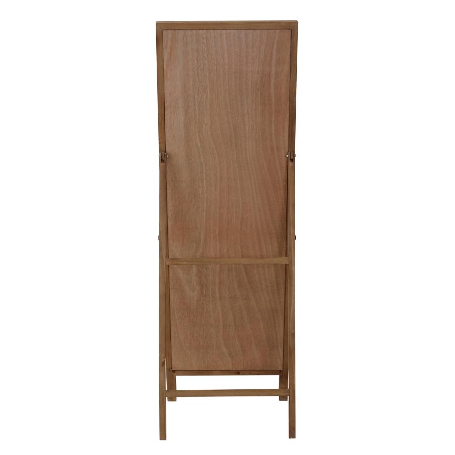 鏡 ミラー スタンドミラー 全身 姿見 収納 天然木 木製 ウッド 北欧 モダン おしゃれ アンティーク ヴィンテージ 扉付きウッドスタンドミラー |  | 05