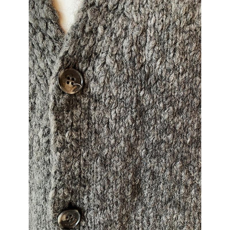 Vi E Six Edge ローゲージ カーディガン メンズ ニット セーター アルパカ ウール おしゃれ Knit 0002 3cubic 通販 Yahoo ショッピング