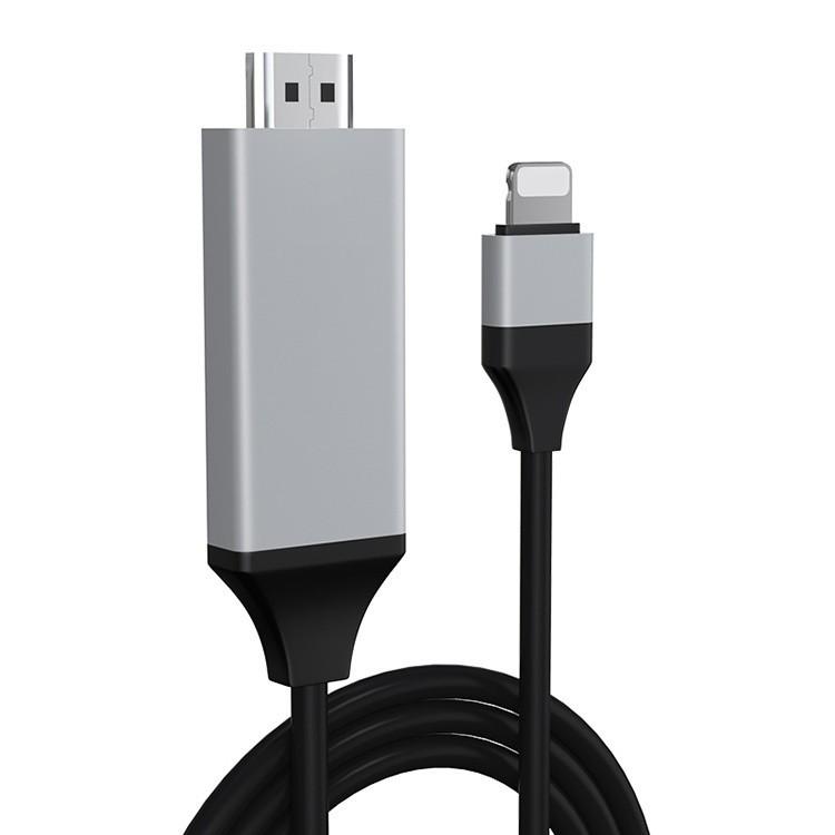 iphone HDMI 変換 ケーブル 電源 設定 不要 変換アダプター iPhone / iPad / iPodをテレビ出力 iOS15対応 2m iPhone HDMI 変換 高画質 1080P 変換ケーブル｜3dee｜02