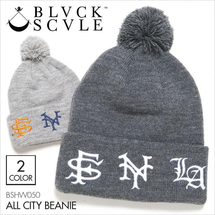SALE セール BLACK SCALE ブラックスケール ビーニー ALL CITY BEANIE