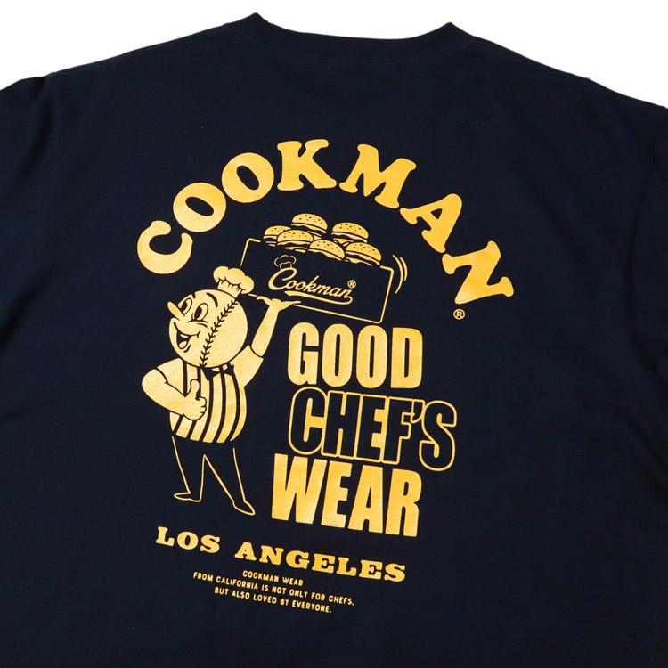 COOKMAN クックマン Tシャツ 半袖 メンズ レディース キッチン ウェアー ブランド BALLPARK T-SHIRTS FOOD VENDOR 231-34004｜3direct｜05
