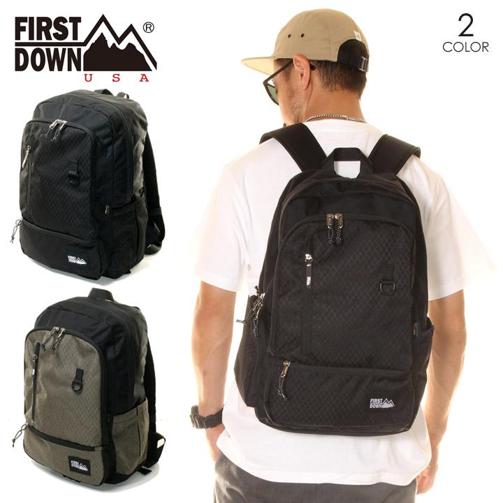 Sale セール First Down ファーストダウン リュック メンズ ダイヤリップ バックパック 春夏 Fd 3direct 通販 Yahoo ショッピング