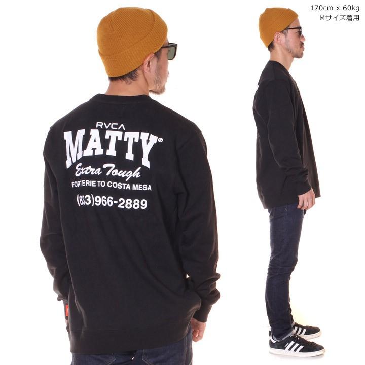 SALE セール RVCA ルーカ トレーナー メンズ MATTYS CREW FLEECE 2019秋冬｜3direct｜03