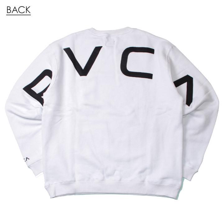 RVCA ルーカ トレーナー メンズ ブランド レディース ユニセックス ジップポケット アーチロゴ ストリート サーフ サーフィン FAKE CR BB042-003｜3direct｜03