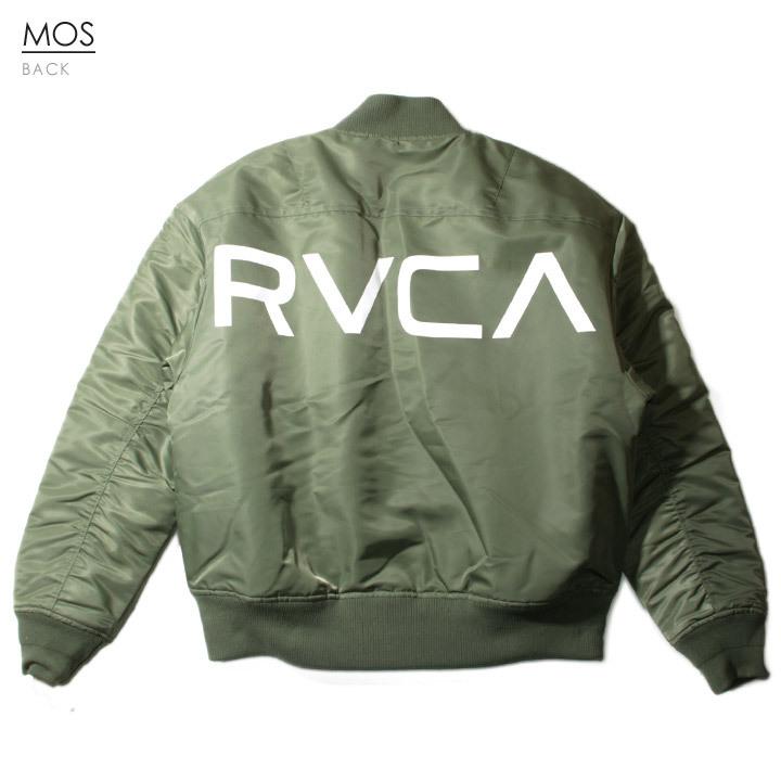 RVCA アウター メンズ BACK RVCA MA-1 BB042-766 ストリート サーフ カジュアル ブランド｜3direct｜05
