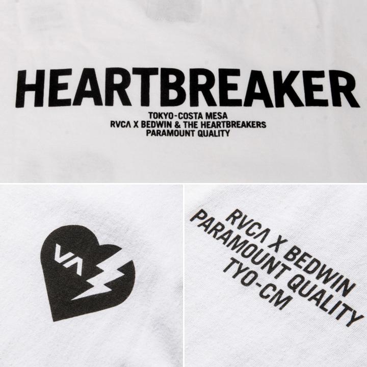 SALE セール RVCA SPORT メンズ BEDWIN HEARTBREAKER コラボ Tee Tシャツ 2021年春夏モデル｜3direct｜08