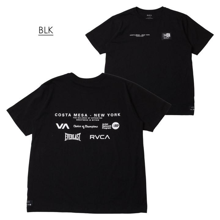 SALE セール RVCA Tシャツ メンズ 半袖Tシャツ Rvca x Everlast CM NY SS BA041-228｜3direct｜02