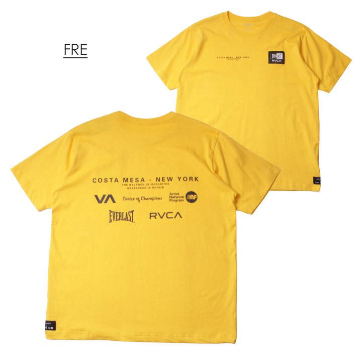 SALE セール RVCA Tシャツ メンズ 半袖Tシャツ Rvca x Everlast CM NY SS BA041-228｜3direct｜03