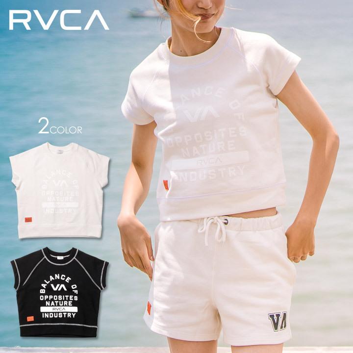 Sale セール 半袖 ショートスリーブ スウェット セットアップコーデ Rvca レディース Crew Neck Stitch St カレッジロゴ カジュアル Rv21subb 3direct 通販 Yahoo ショッピング