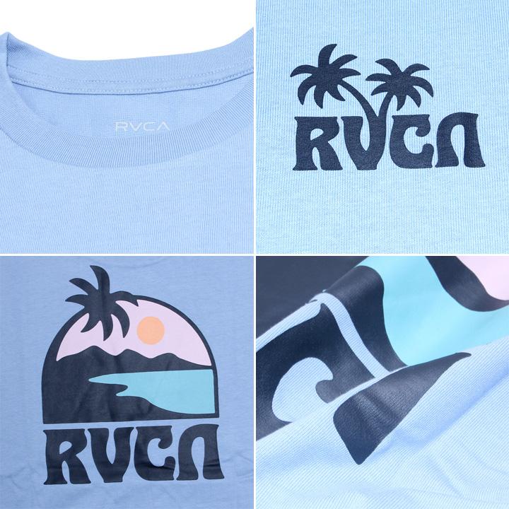RVCA ルーカ Tシャツ 半袖 メンズ サーフ ストリート ブランド ビッグシルエット SUNDOWNER SS BD041-270｜3direct｜06