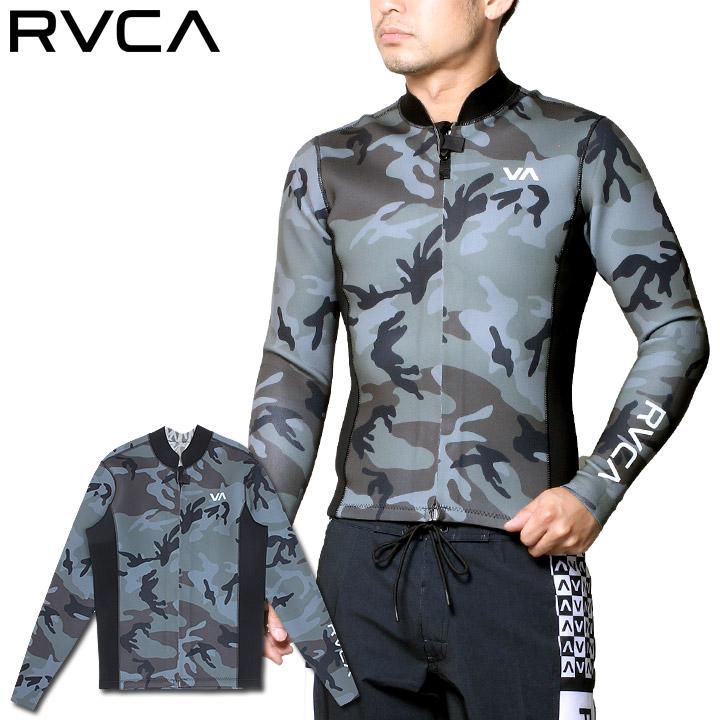 RVCA ルーカ ウェットスーツ タッパー 長袖 メンズ 7月9月 サーフ ブランド フルジップ 2MM BALANCE FRONT ZIP