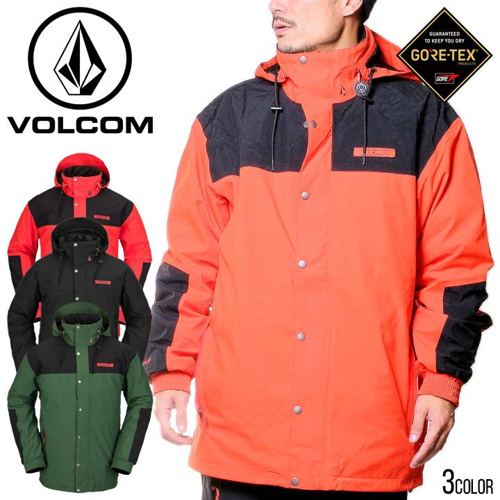 VOLCOM スノー ジャケット メンズ ブランド スノーボードウェア アウター コラボ LONGO GORE-TEX JACKET