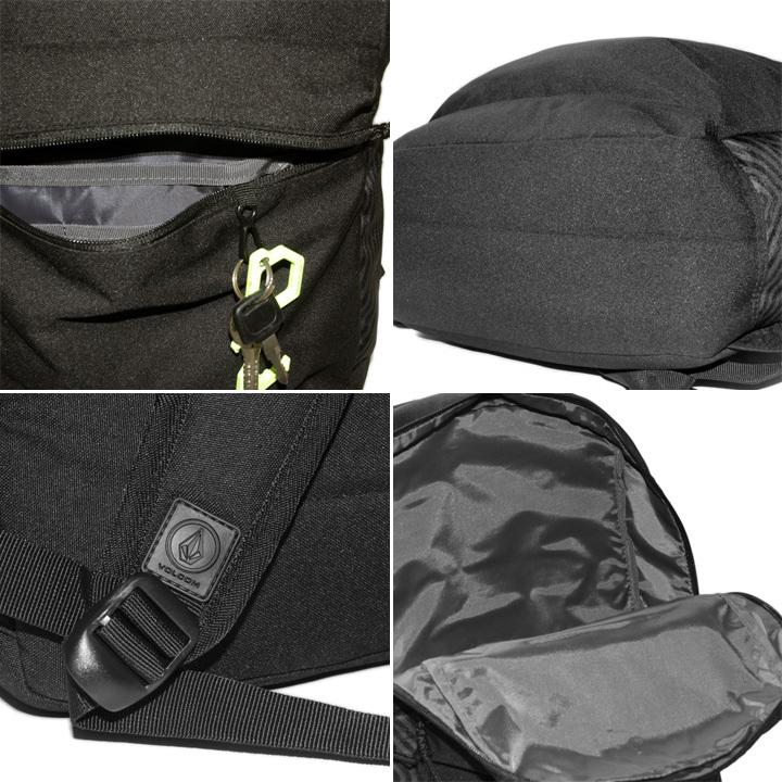 VOLCOM リュック メンズ SCHOOL BACKPACK BLACK D6532102｜3direct｜07