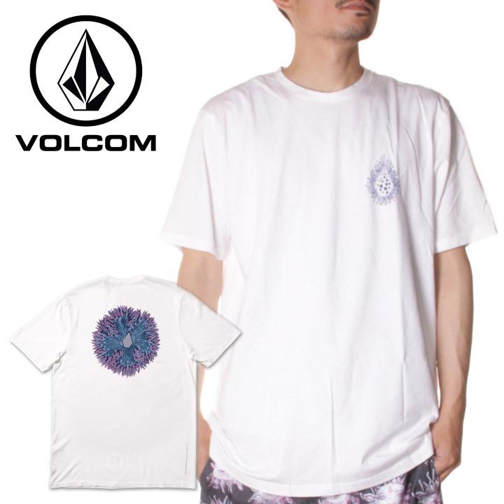 SALE セール Tシャツ 半袖 T-Shirts S/S 白T サンゴ メンズ VOLCOM ボルコム CORAL MORPH SS TEE 2021｜3direct