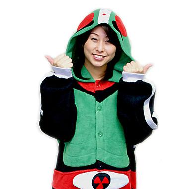 送料無料・きぐるみフリース・仮面ライダーパジャマ】仮面