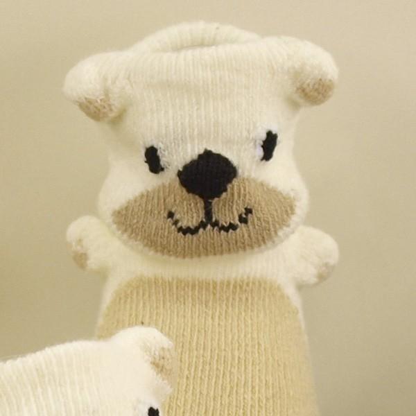 靴下 新生児 クマ ベビー ソックス ギフト プレゼント 動物 滑り止め 立体靴下 赤ちゃん 出産祝 送料無料 日本製 3D socks mintbaby オリジナル 自社製造品 |  | 02