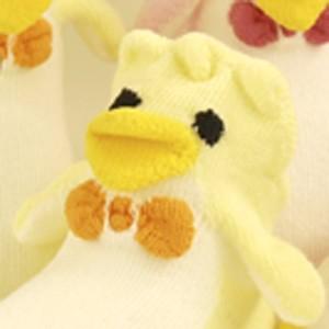 靴下 可愛い オーケストラを指揮しそうな　蝶ネクタイのペンギンさん 立体 3Dsocks |  | 01