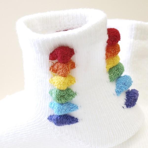 色鮮やかな立体カラフルポップコーン立体靴下3Dsocks |  | 01