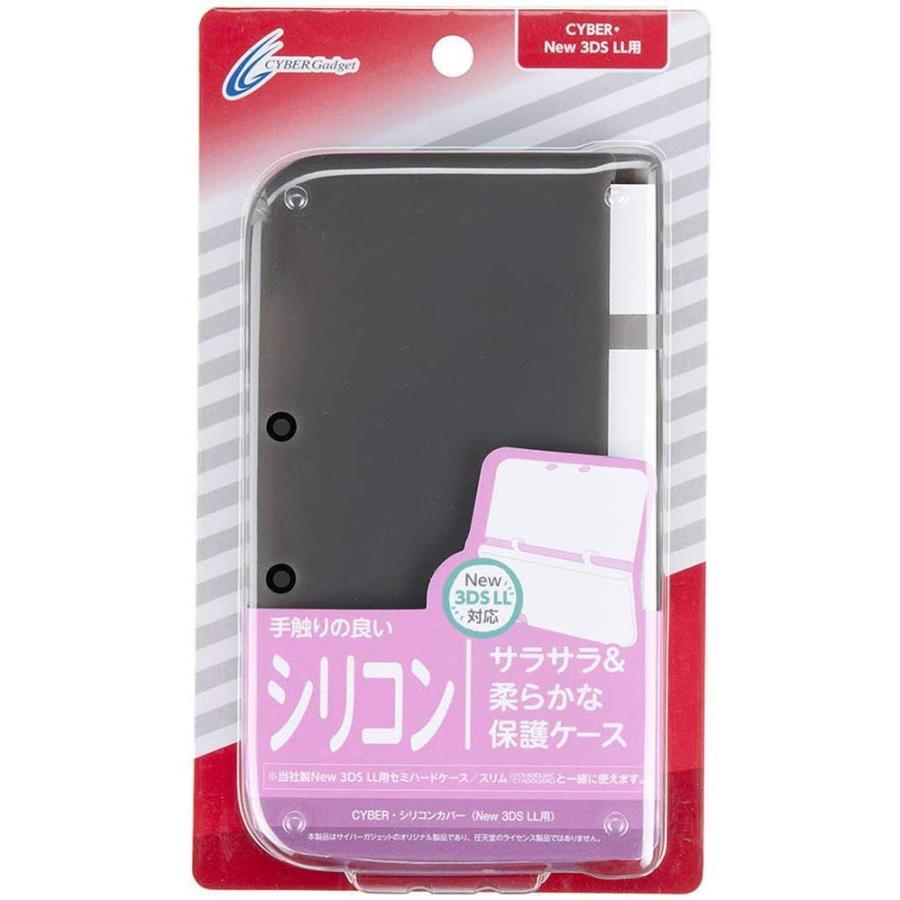 サイバーガジェット Cyber Gadget Cyber シリコンカバー New 3ds Ll用 クリアブラック Cy N3dlscc Bk Ek0129 旧モデル専門店いーなかんす 3 通販 Yahoo ショッピング