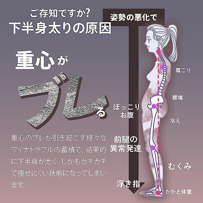 Pitsole ピットソール 中敷き 美脚 姿勢サポート インソール 美姿勢