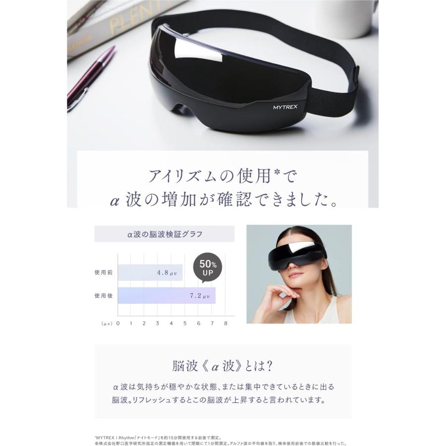 国内正規品 MYTREX マイトレックス iRhythm アイケア アイマスク 目元