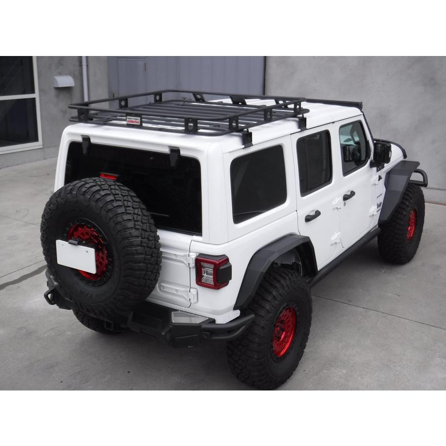 【正規品】 [SMITTYBILT(スミッティビルト)正規代理店]ディフェンダーラック/ルーフラック/ルーフキャリア JEEP ジープ JL ラングラー 4ドア用 【J2086570749】(72726円)