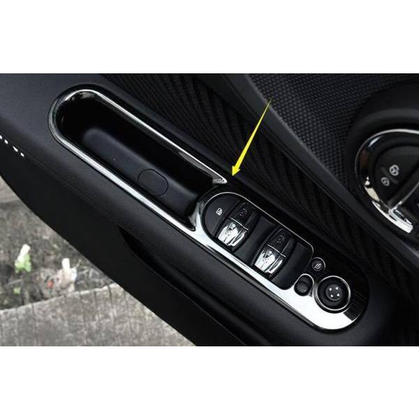 楽天スーパーセール BMW mini ミニF54 専用ドアスイッチカバー　4ｐセット 黒 FM