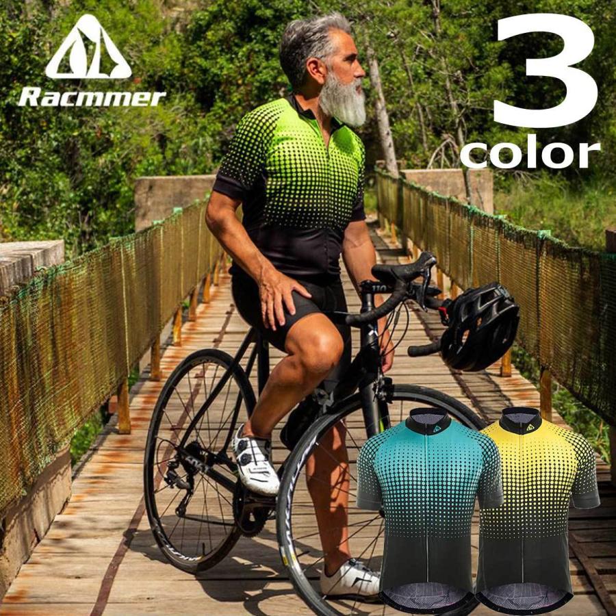 Racmmer ラクマーサイクルウェア メンズ 半袖 サイクルジャージ半袖 おしゃれ 自転車ウエア 夏用 Cyc Ja001 3gfスタイル 通販 Yahoo ショッピング