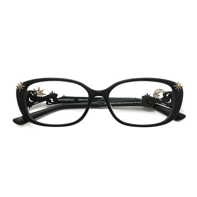 『BAYONETTA 3』 ベヨネッタ眼鏡 56mm メガネ 眼鏡 サングラス フレーム コラボ モデル 店頭受取対応商品｜3glass｜08