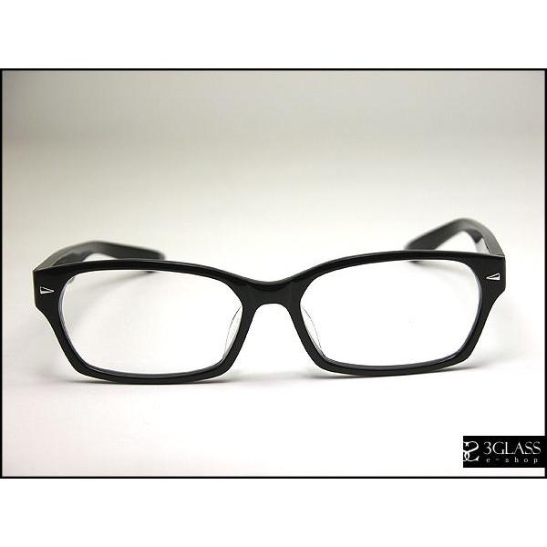 GACKT最新使用黒ぶちメガネ(3GLASS e-sop) メンズ メガネ