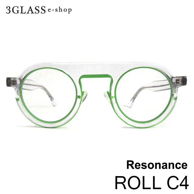 Resonance レゾナンス ROLL C４ Resonance レゾナンス ROLL C4 44mm メンズ メガネ 眼鏡