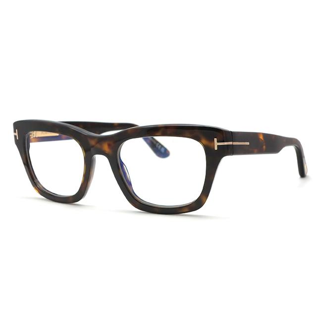 TOM FORD トムフォード 52mm カラー 052(ダークバラフ/ゴールド)<br>メンズ メガネ 眼鏡 tom ford【店頭受取対応商品】_1