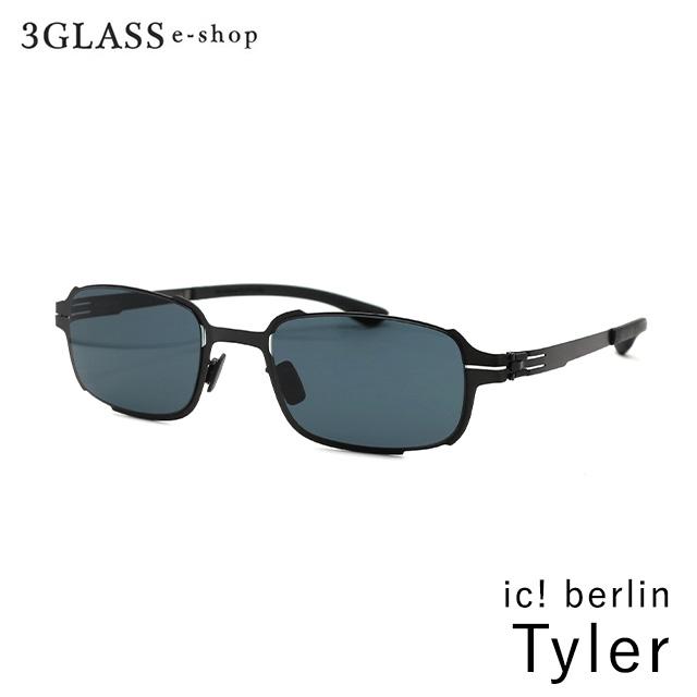ic! berlin Tyler ブラック メンズ メガネ サングラス 眼鏡 ギフト対応
