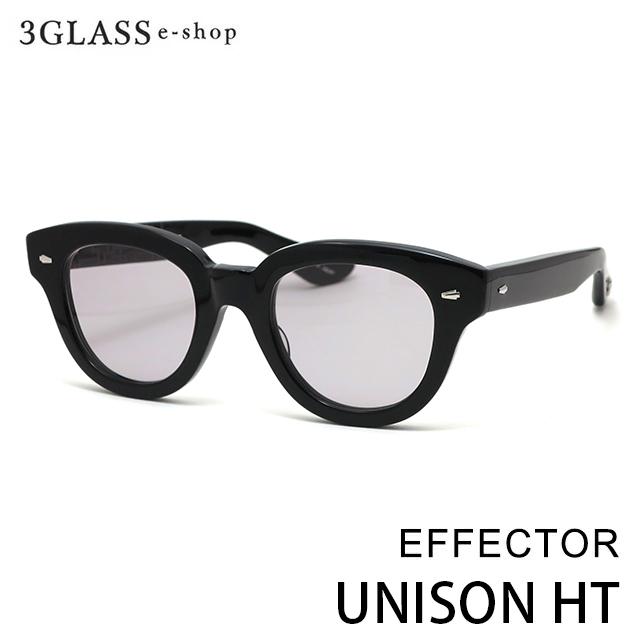 EFFECTOR/エフェクター NUT ブラック　メガネ・サングラス EFFECTOR（エフェクター） UNIAON HT ユニゾン ホテイ ブラック