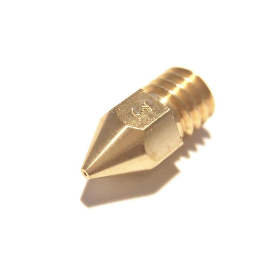 ●●● 3Dプリンター フィラメント2個 ノズル付き 3Dプリンターノズル アフィニア/UP/Zortrax 対応 0.3mm/0.4mm/0.5mm